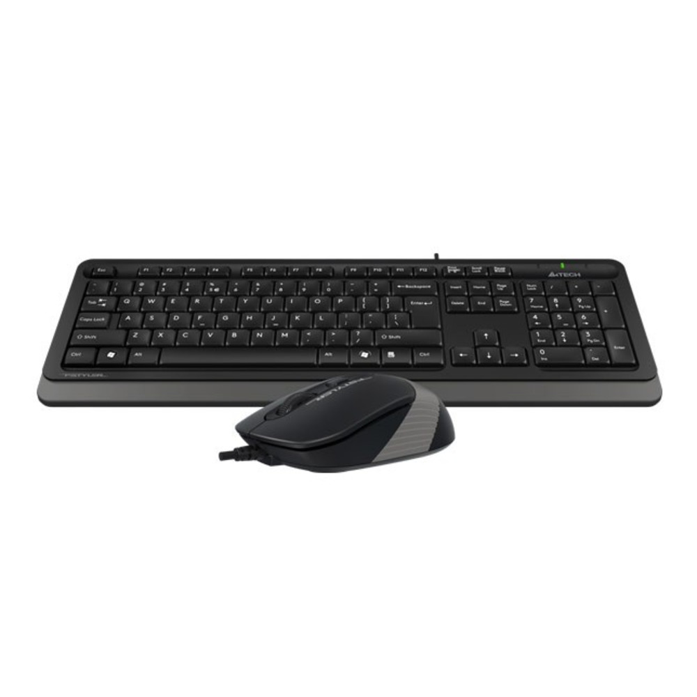 Клавиатура + мышь A4Tech Клавиатура + мышь A4 FStyler F1010 GREY - миниатюра 2