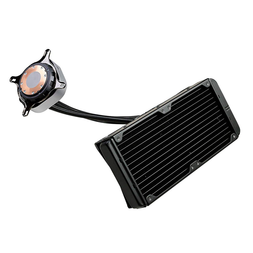 Система охлаждения EVGA CLC 240mm All-In-One RGB LED CPU Liquid Cooler 400-HY-CL24-V1 - миниатюра 4