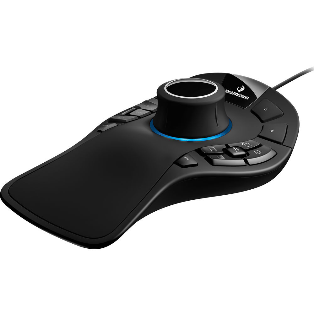 Мышь 3Dconnexion SpaceMouse Pro 3D Mouse 3DX-700040 Беспроводная - миниатюра 4
