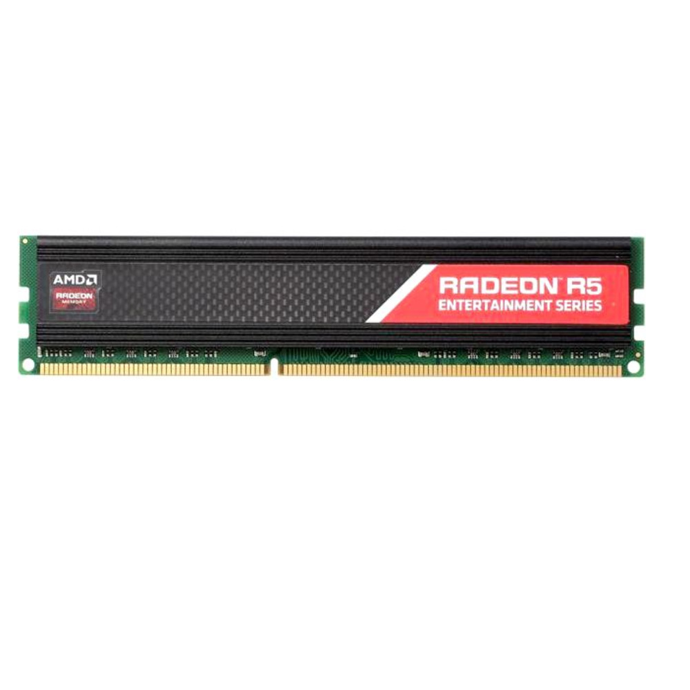 ОЗУ AMD Radeon™ DDR3 1600 DIMM R5 Entertainment Series Black Gaming Memory R5S34G1601U1S DIMM, DDR3, 4 Гб, 1600 МГц - миниатюра 2