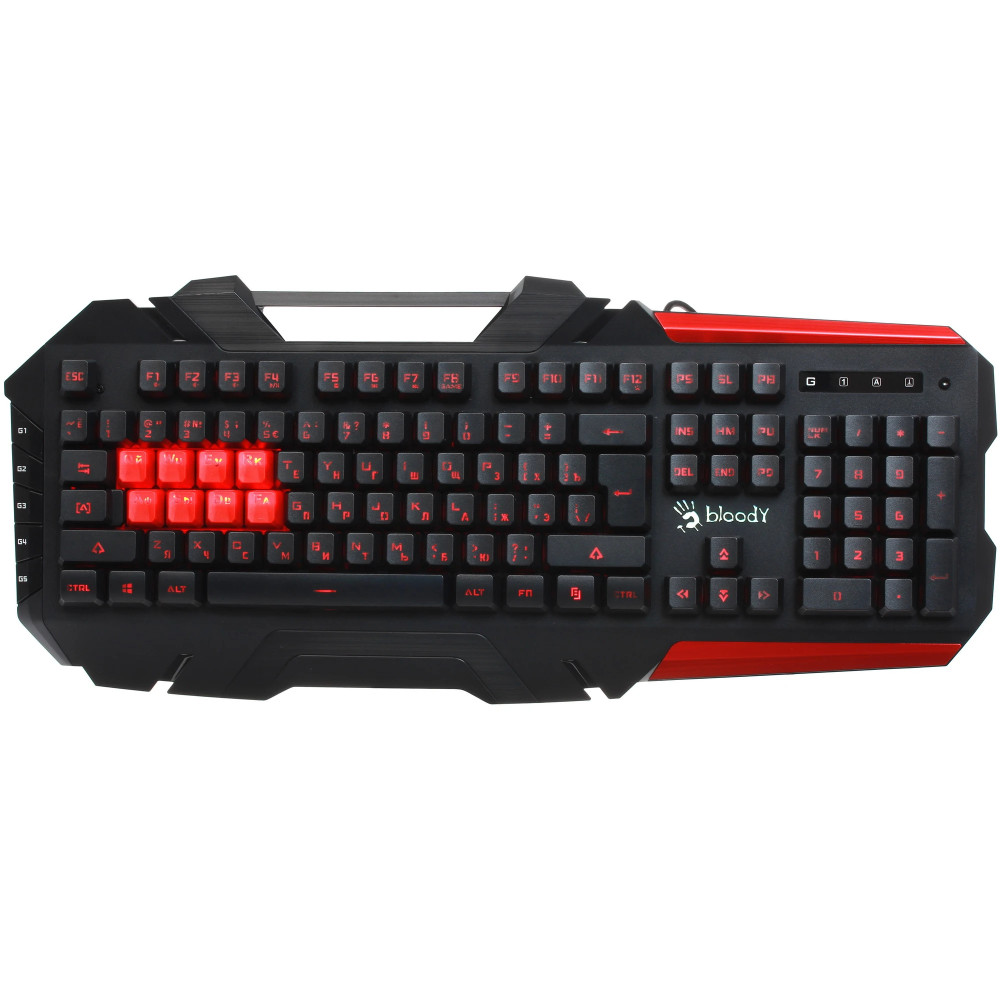 Клавиатура A4Tech Bloody B3590R Проводная, USB - миниатюра 4