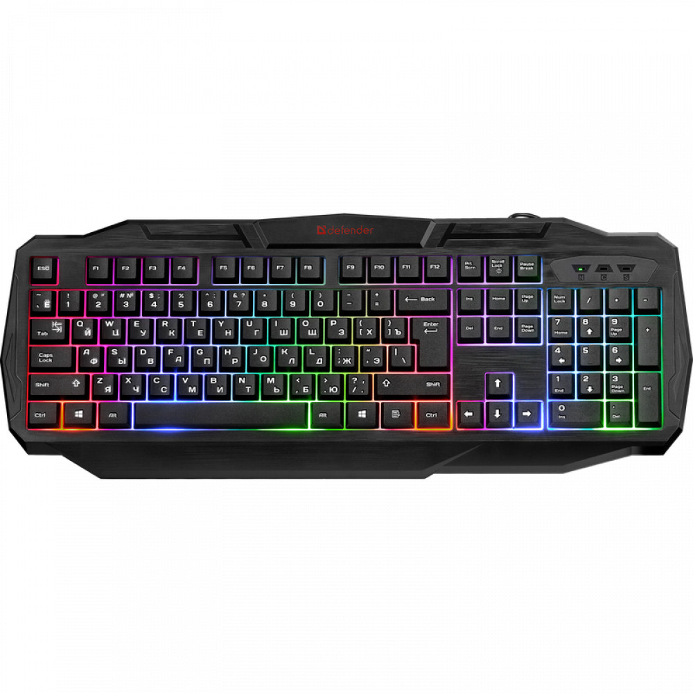 Клавиатура Defender Ultra HB-330L 45330 Проводная, USB - миниатюра 7