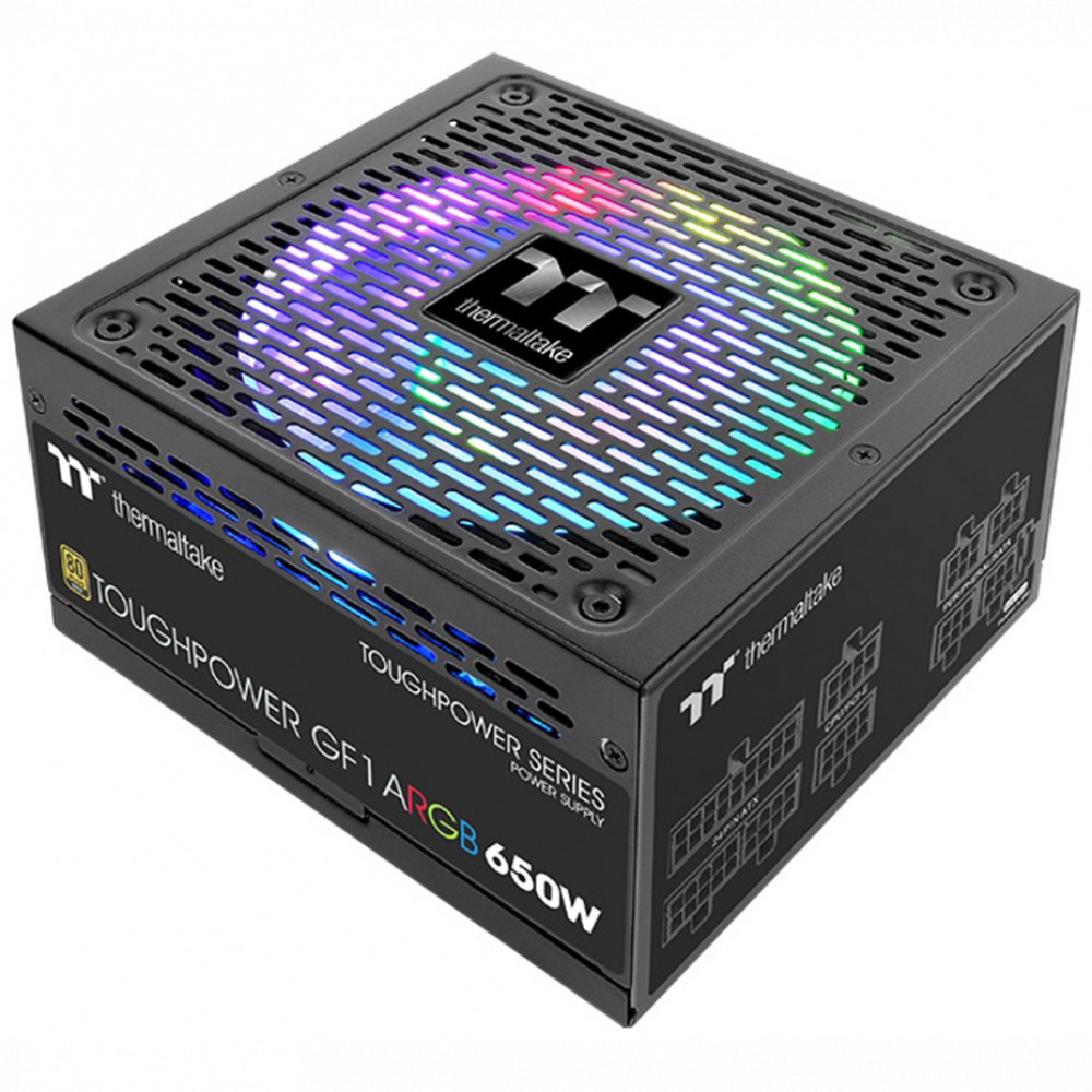 Блок питания Thermaltake Toughpower GF1 ARGB 650W PS-TPD-0650F3FAGE-1 650 Вт - миниатюра 4