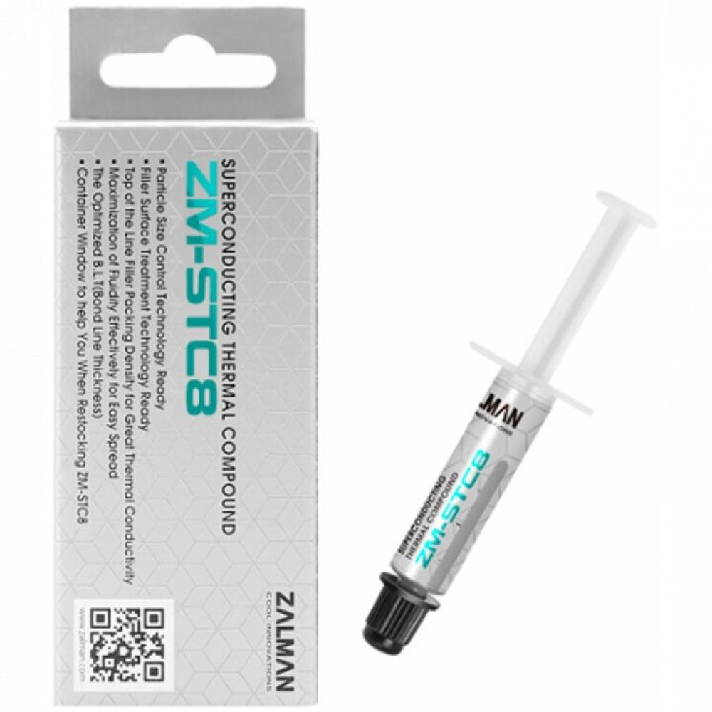 Система охлаждения Zalman Super Conducting Thermal Compound 1.5г ZM-STC8 Термопаста - миниатюра 8