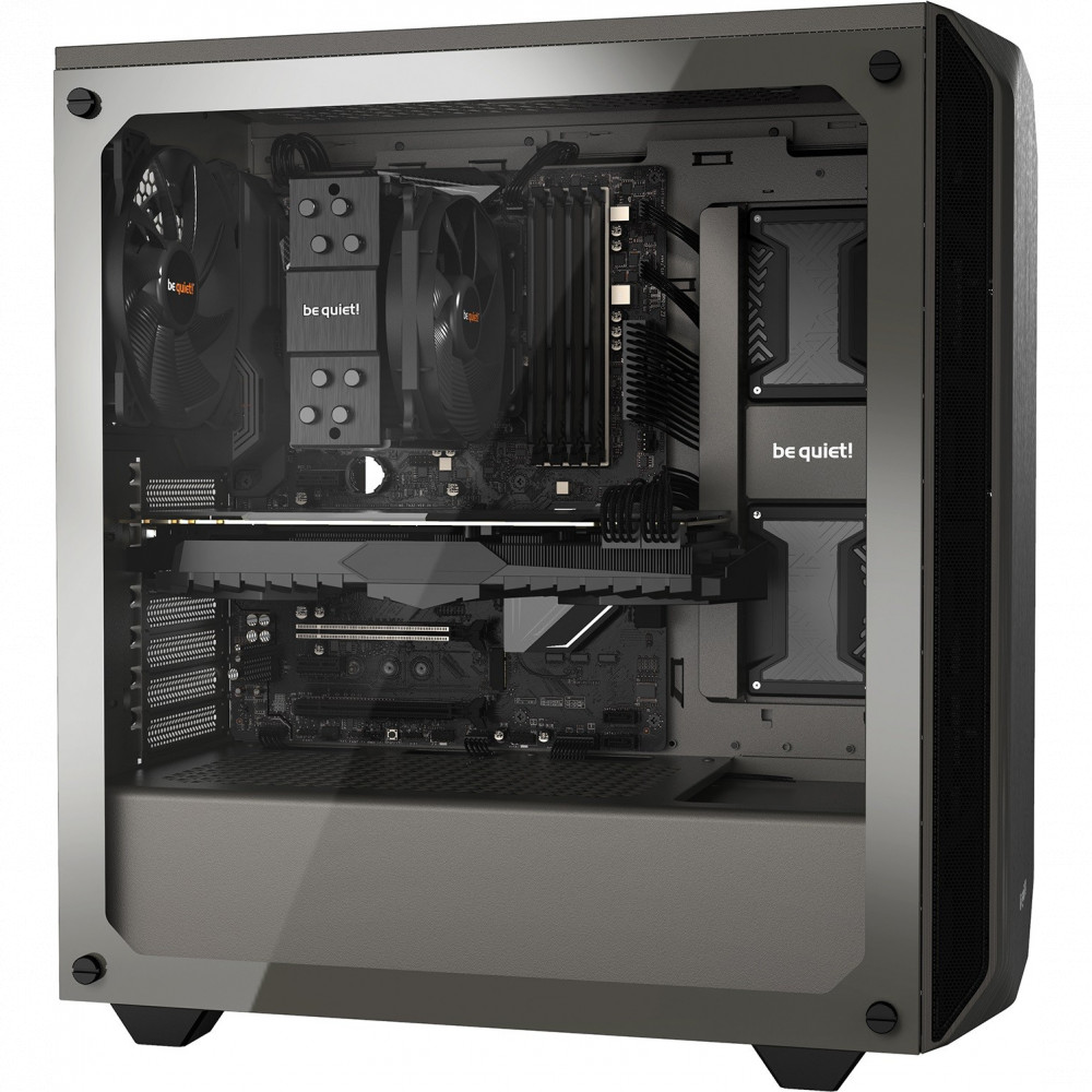 Корпус be quiet! PURE BASE 500 Window Metallic Gray BGW36 Mid-Tower - миниатюра 8