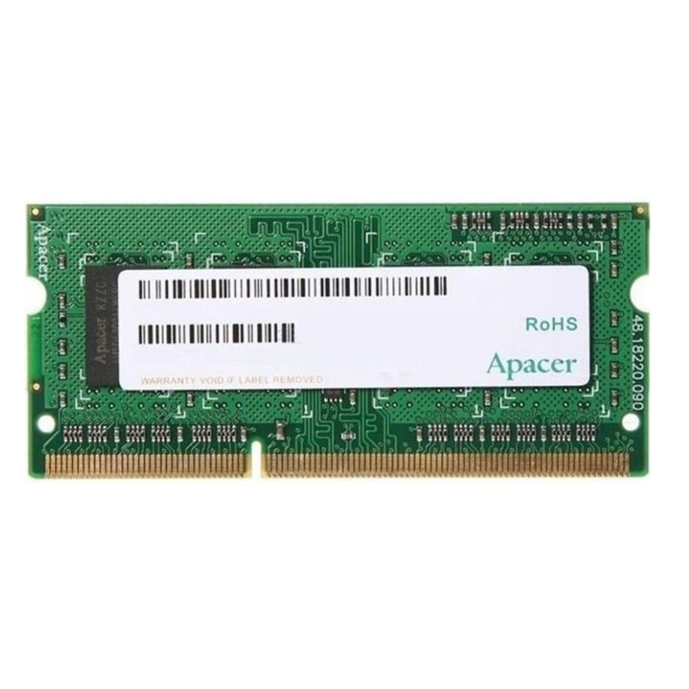 ОЗУ Apacer DS.04G2K.KAM SO-DIMM, DDR3, 4 Гб, 1600 МГц - миниатюра 2