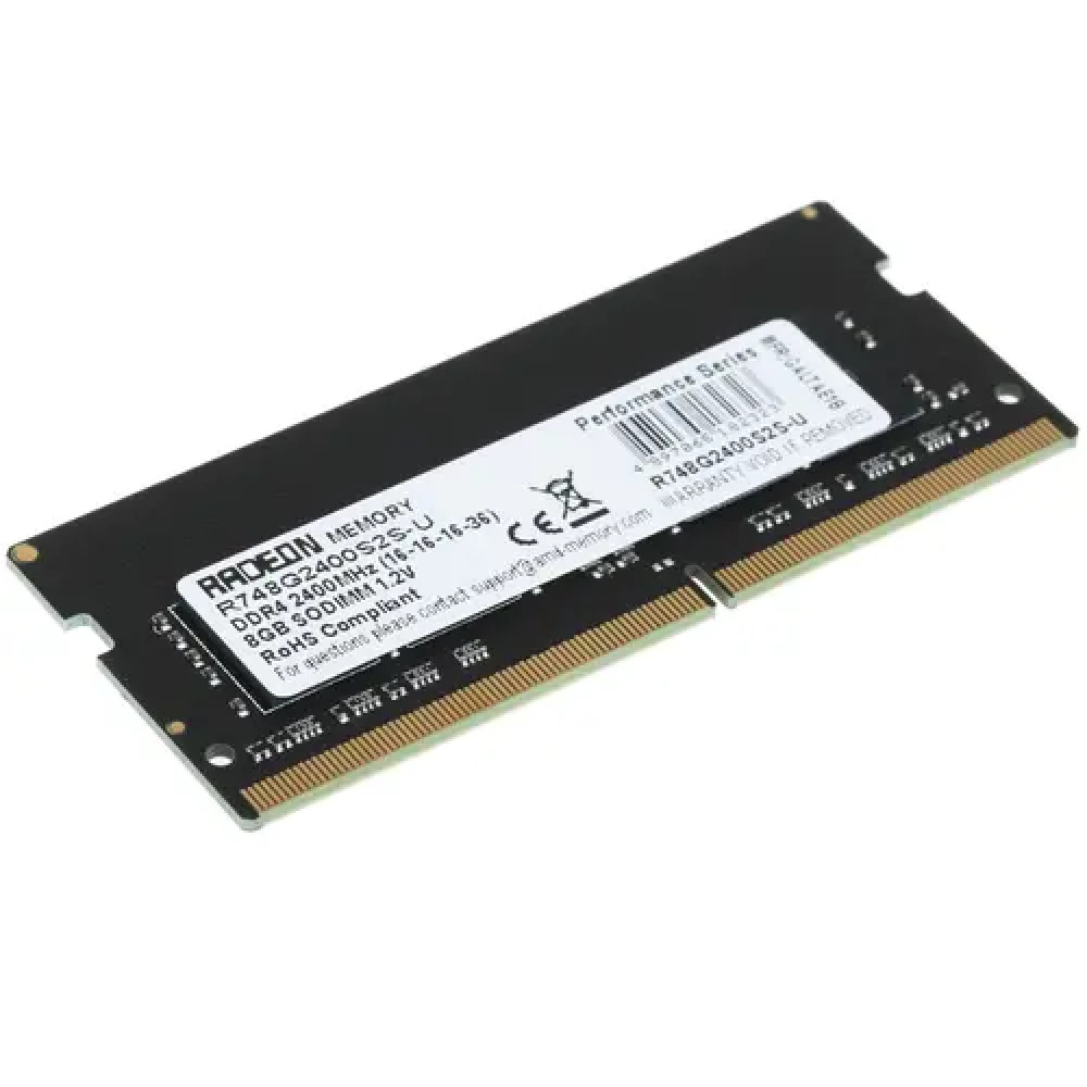 ОЗУ AMD Radeon R7 R748G2400S2S-U SO-DIMM, DDR4, 8 Гб, 2400 МГц - миниатюра 7