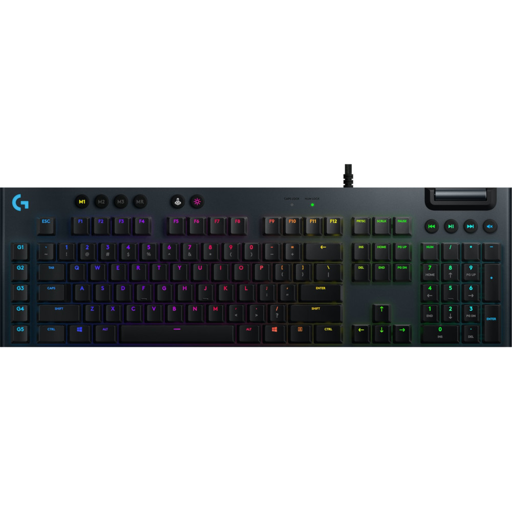 Клавиатура Logitech G815 Lightsync RGB Linear Switch 920-009007 Проводная, USB - миниатюра 7