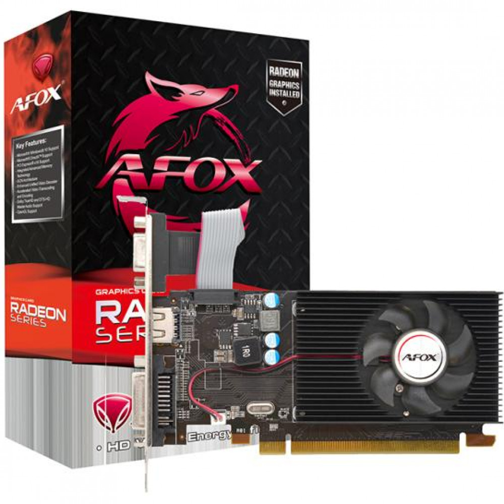 Видеокарта AFOX R5 230 2GB AFR5230-2048D3L5 2 ГБ - миниатюра 6