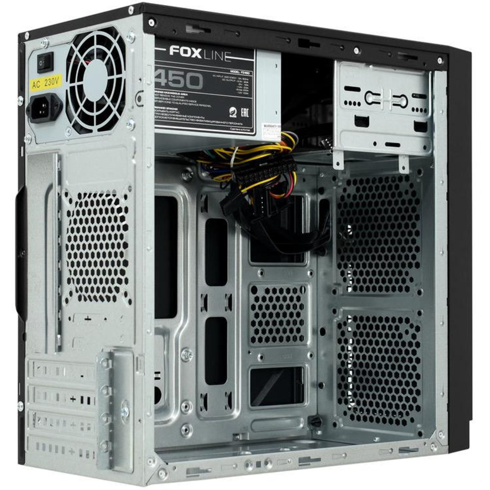 Корпус Foxline FL-702-FZ450 Mini-Tower - миниатюра 9
