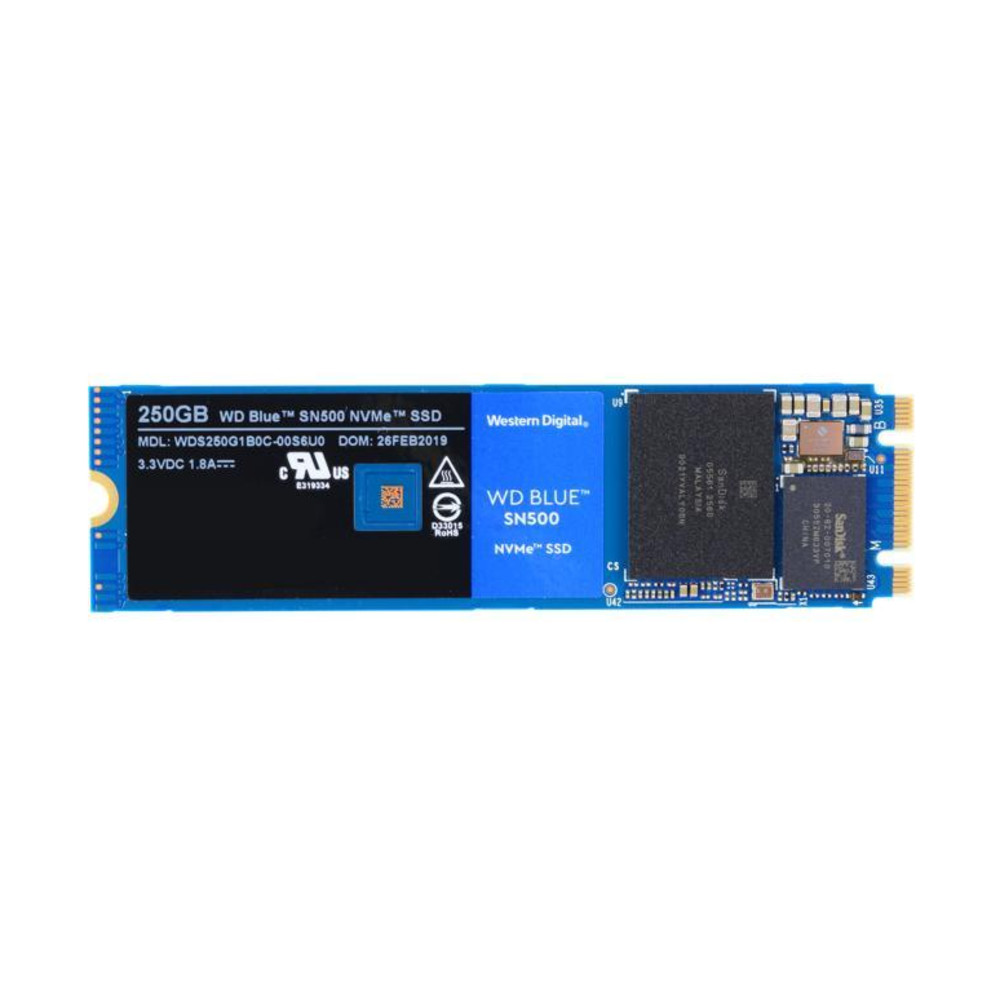 Жесткий диск Western Digital 250 ГБ WDS250G2B0C SSD (твердотельные), 250 ГБ, M.2, PCIe - миниатюра 2