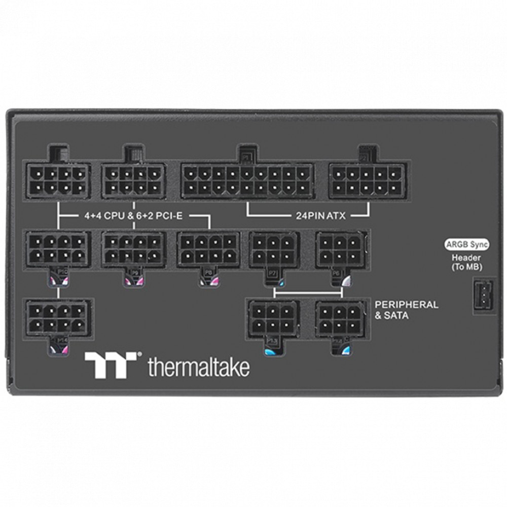 Блок питания Thermaltake Toughpower PF1 ARGB 1050W PS-TPD-1050F3FAPE-1 1050 Вт - миниатюра 6