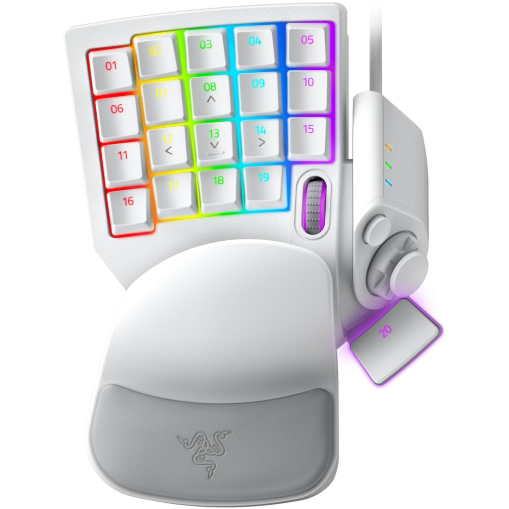 Клавиатура Razer Tartarus Pro Mercury/ RZ07-03110200-R3M1 Проводная, USB - миниатюра 4