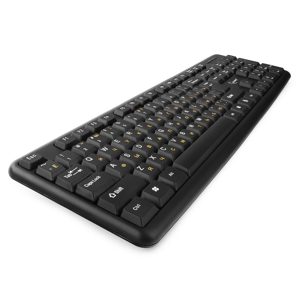 Клавиатура Gembird KB-8320U-BL Проводная, USB - миниатюра 6
