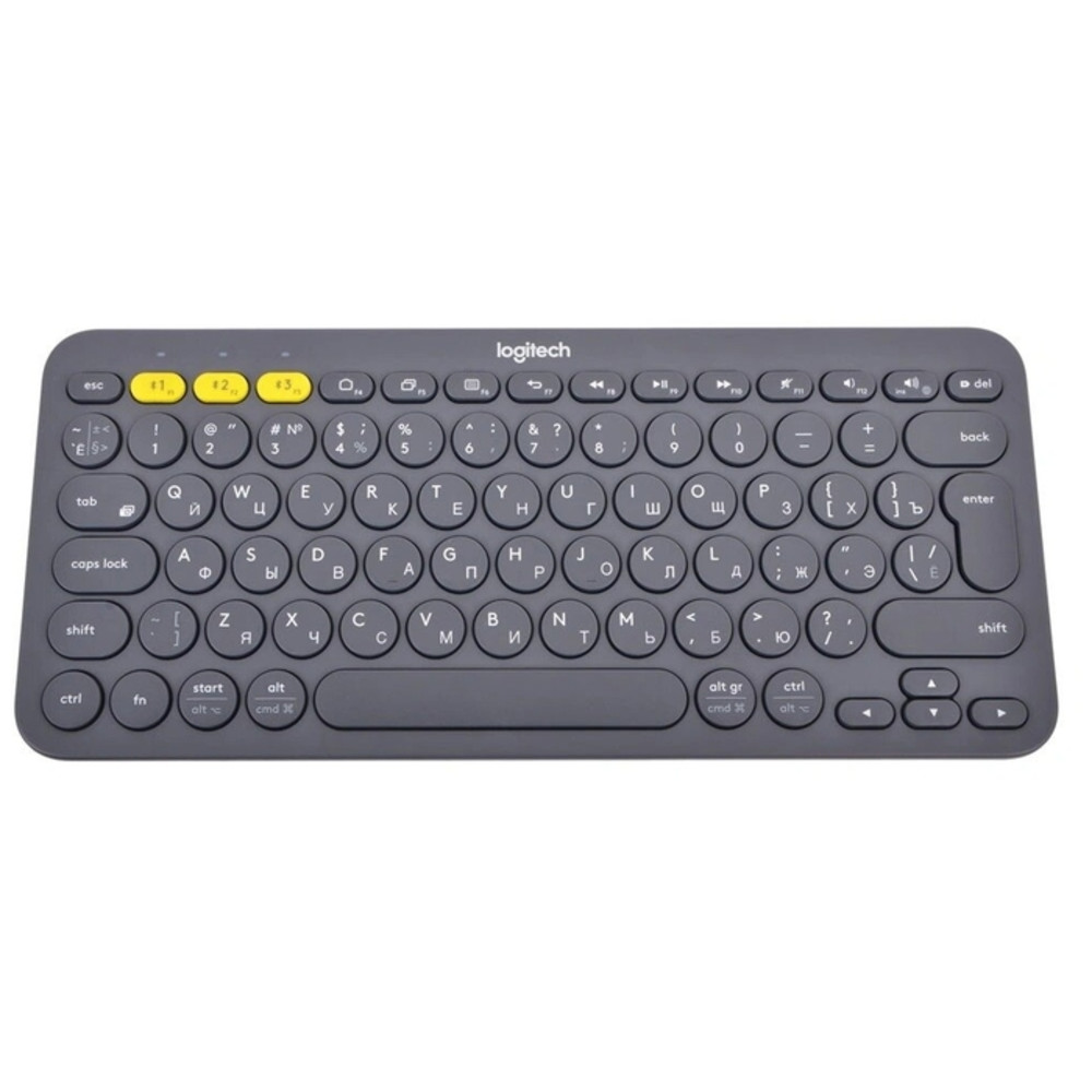 Клавиатура Logitech K380 920-009589 Беспроводная, Bluetooth - миниатюра 3