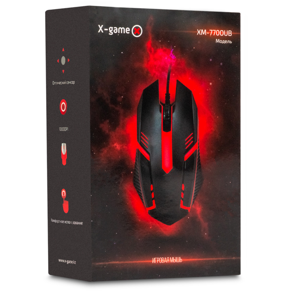Мышь X-Game XM-770OUB Бюджетные, Проводная - миниатюра 6