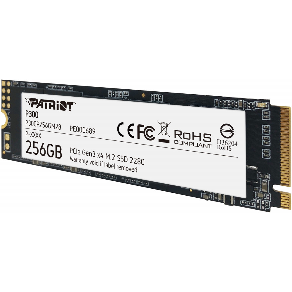 Жесткий диск Patriot P300 P300P256GM28 SSD (твердотельные), 256 ГБ, M.2, PCIe - миниатюра 7