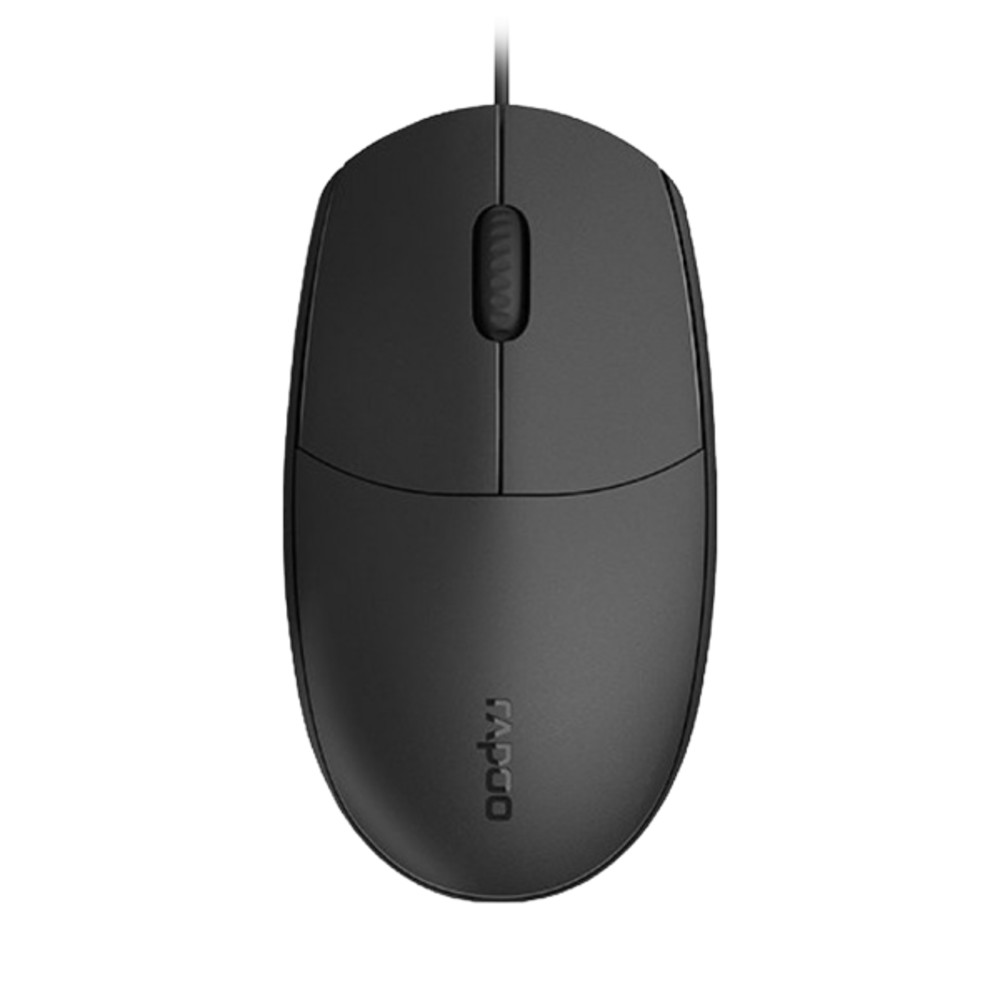 Мышь Rapoo N100 Black RapooN100BL Бюджетные, Проводная - миниатюра 5