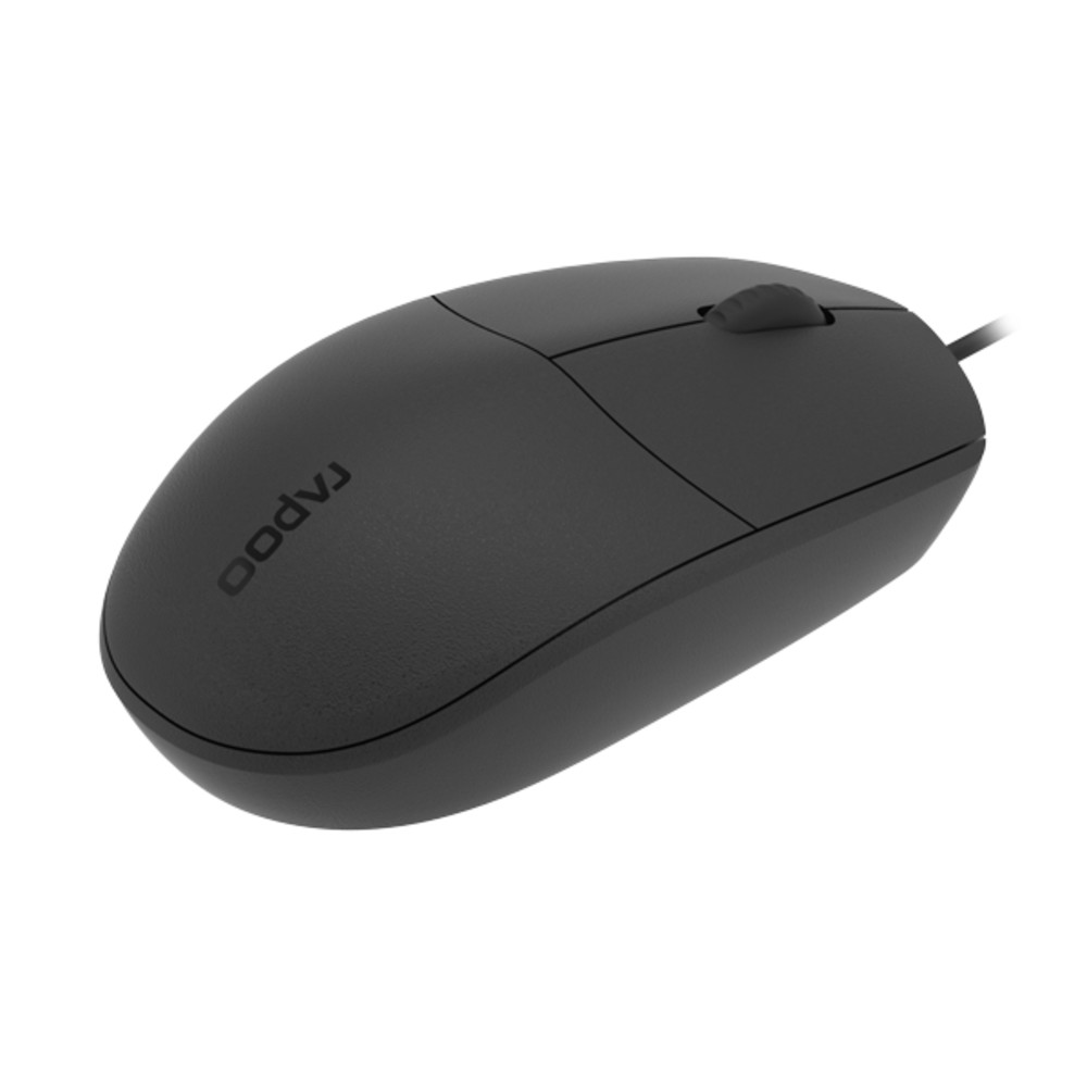 Мышь Rapoo N100 Black RapooN100BL Бюджетные, Проводная - миниатюра 6