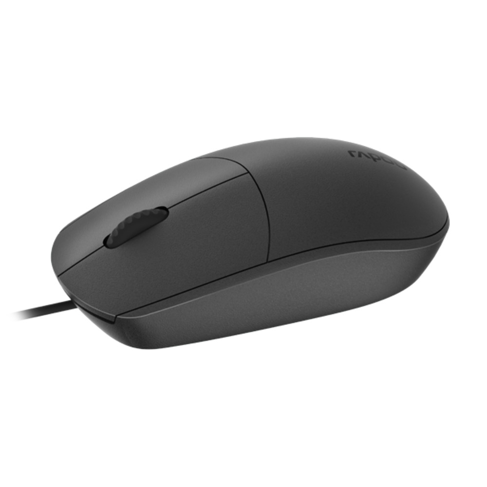 Мышь Rapoo N100 Black RapooN100BL Бюджетные, Проводная - миниатюра 7