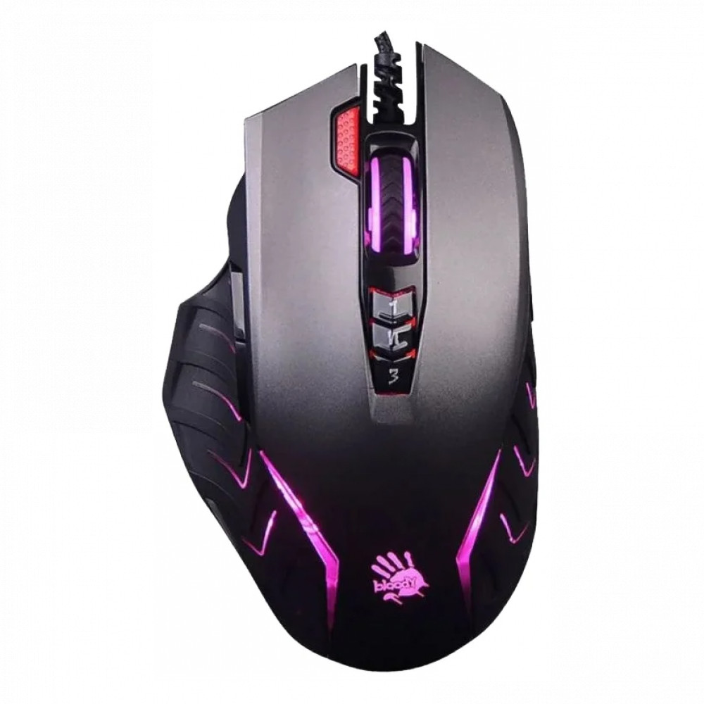 Мышь A4Tech J95S GREY Игровые, Проводная - миниатюра 4