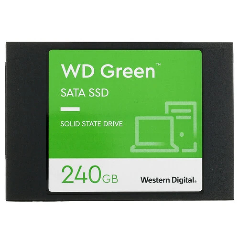 Жесткий диск Western Digital Green WDS240G3G0A SSD (твердотельные), 240 ГБ, 2.5 дюйма, SATA - миниатюра 2