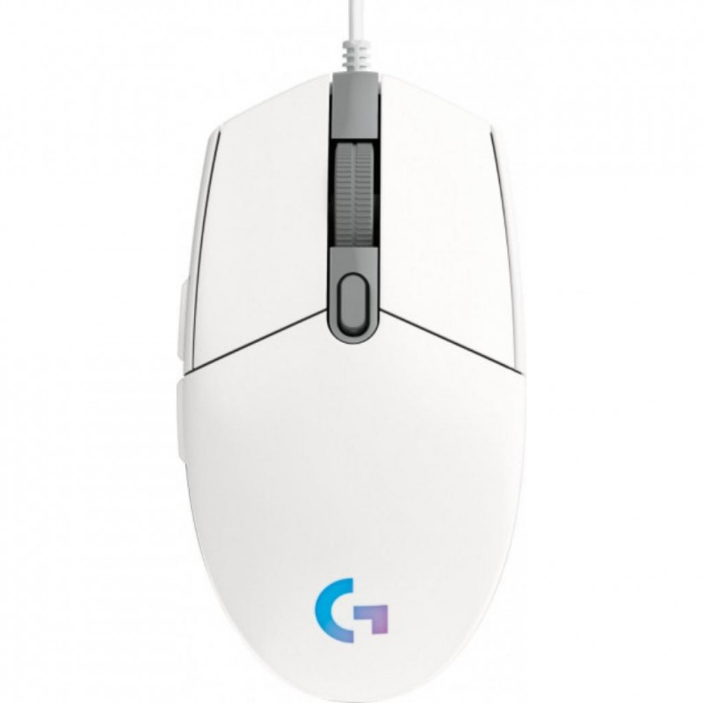 Мышь Logitech G102 LIGHTSYNC, White 910-005824 Игровые, Проводная - миниатюра 8