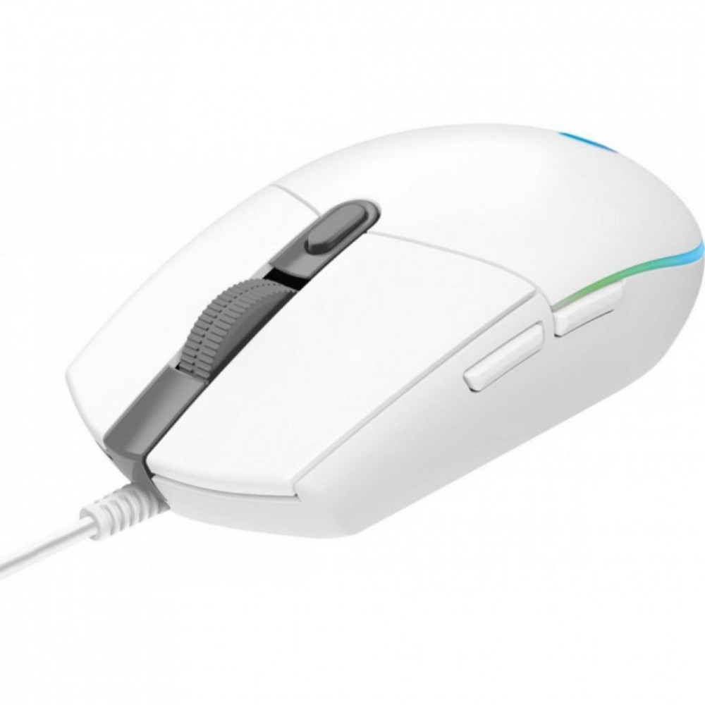 Мышь Logitech G102 LIGHTSYNC, White 910-005824 Игровые, Проводная - миниатюра 7