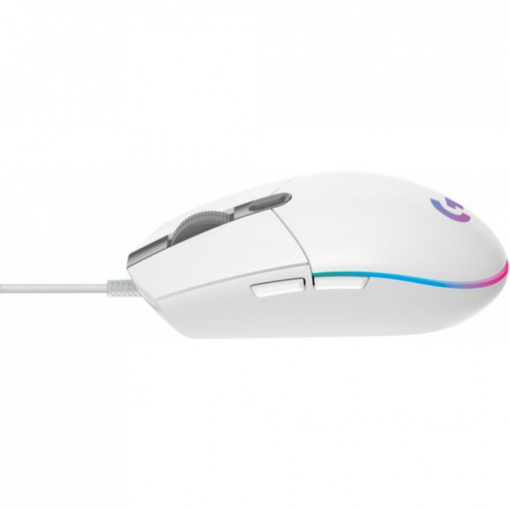 Мышь Logitech G102 LIGHTSYNC, White 910-005824 Игровые, Проводная - миниатюра 9