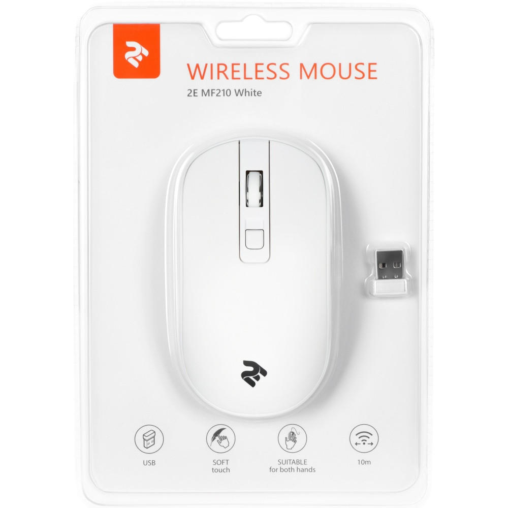 Мышь 2E MF210 WL 2E-MF210WW Бюджетные, Беспроводная - миниатюра 8