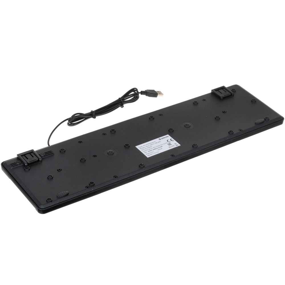 Клавиатура Defender Next HB-440 RU черный 45440 Проводная, USB - миниатюра 10