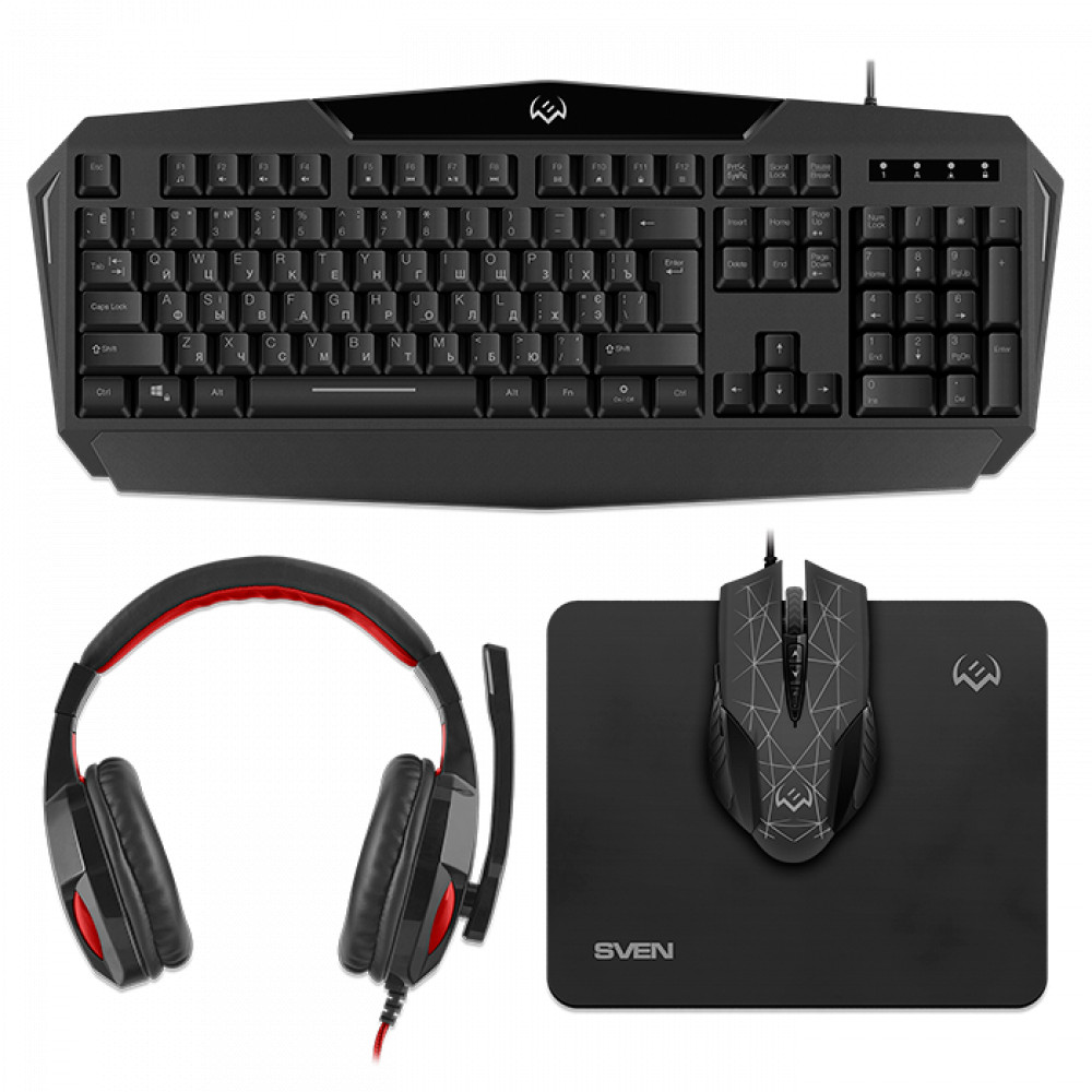 Клавиатура + мышь Sven GS-4300 Gaming Set SV-018382 - миниатюра 6