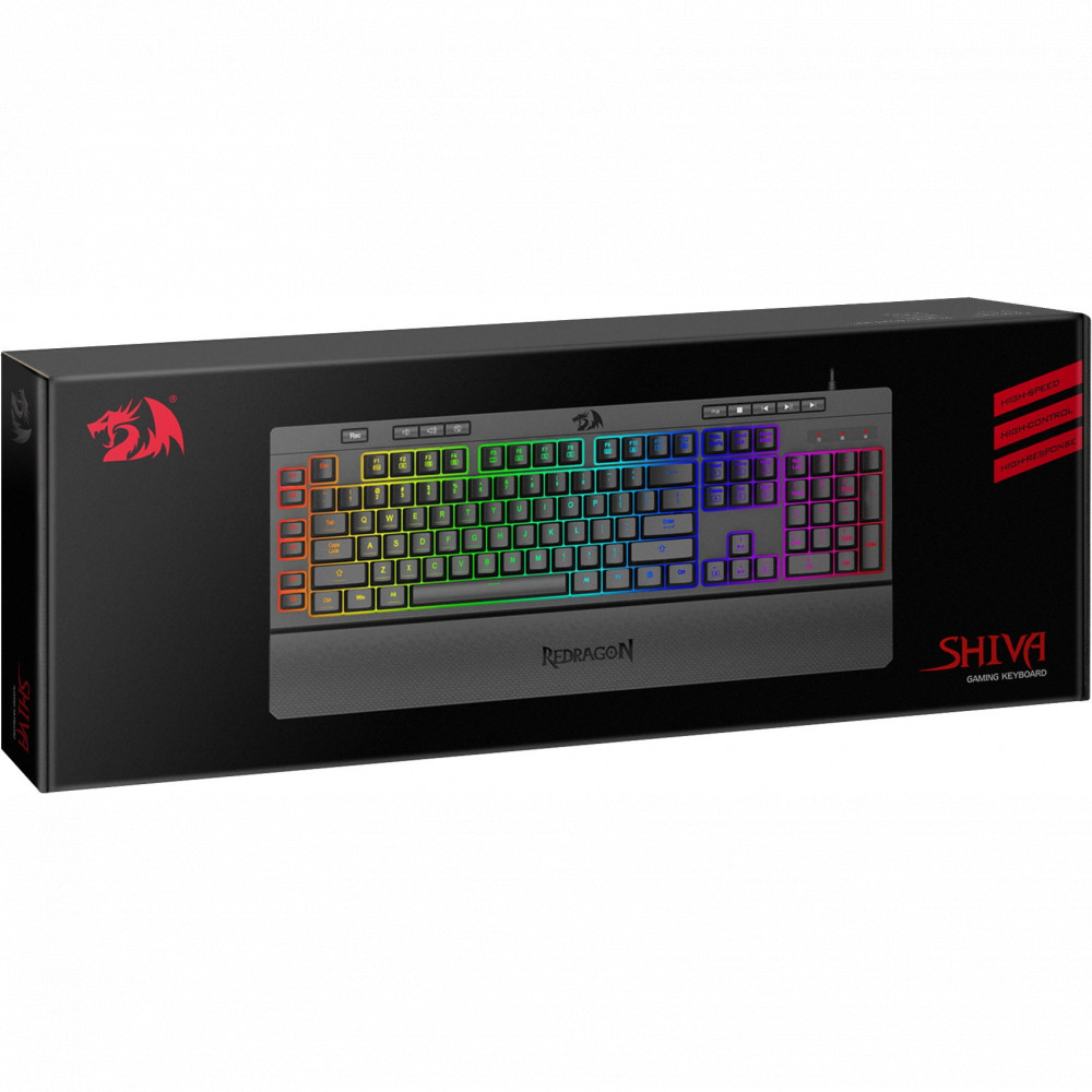 Клавиатура Redragon Shiva 77689 Проводная, USB - миниатюра 6