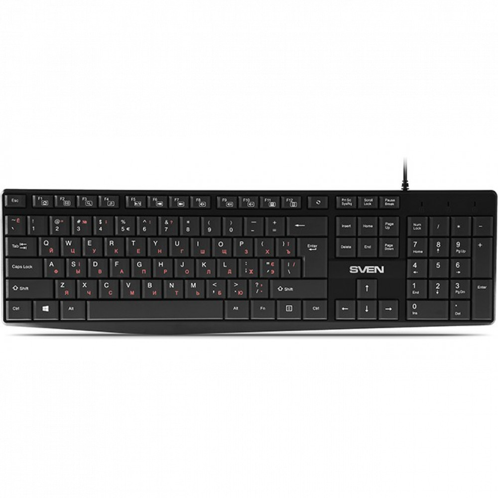 Клавиатура Sven KB-S305 SV-018801 Проводная, USB - миниатюра 5