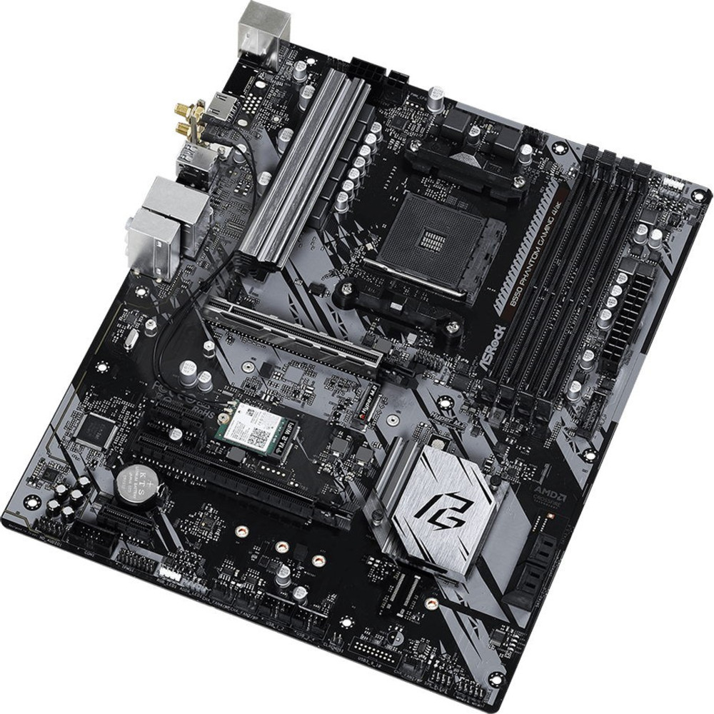 Материнская плата ASRock B550 Phantom Gaming 4 B550 PHANTOM GAMING 4 ATX, AMD AM4 - миниатюра 9