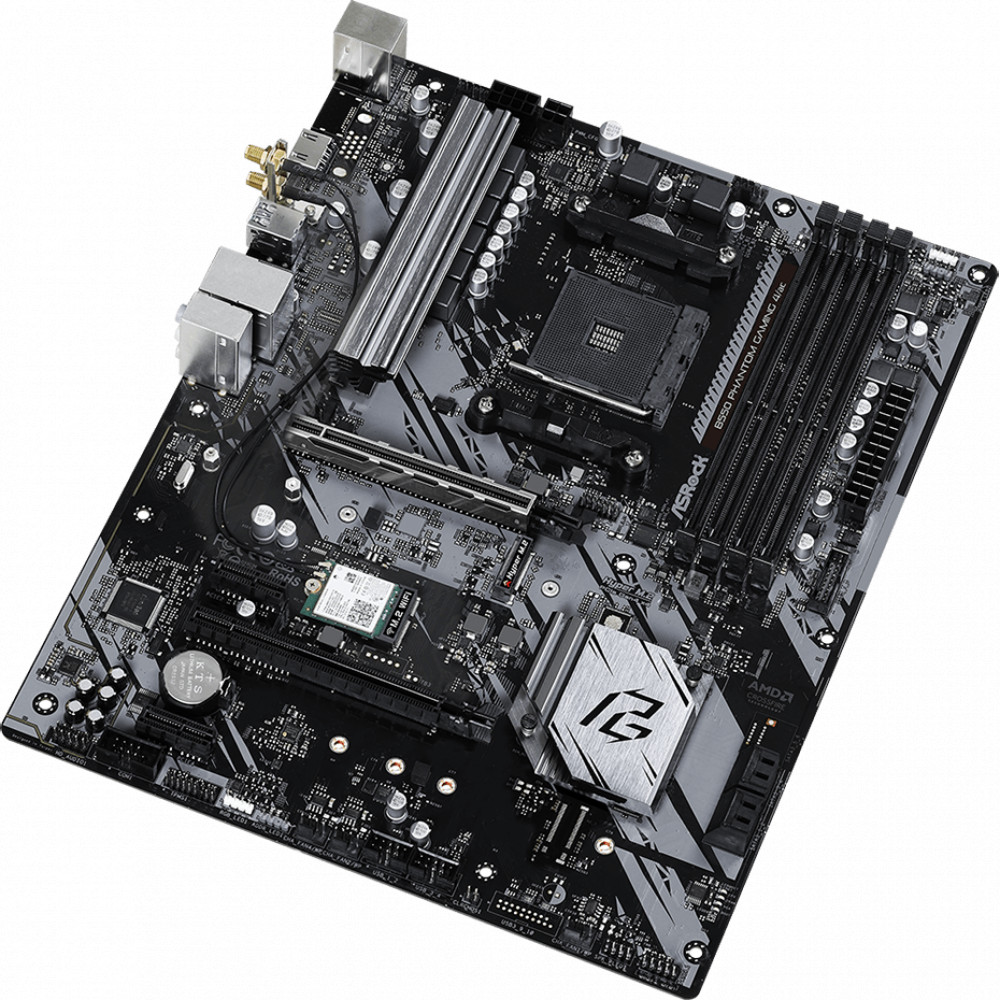 Материнская плата ASRock B550 PHANTOM GAMING 4/AC ATX, AMD AM4 - миниатюра 8