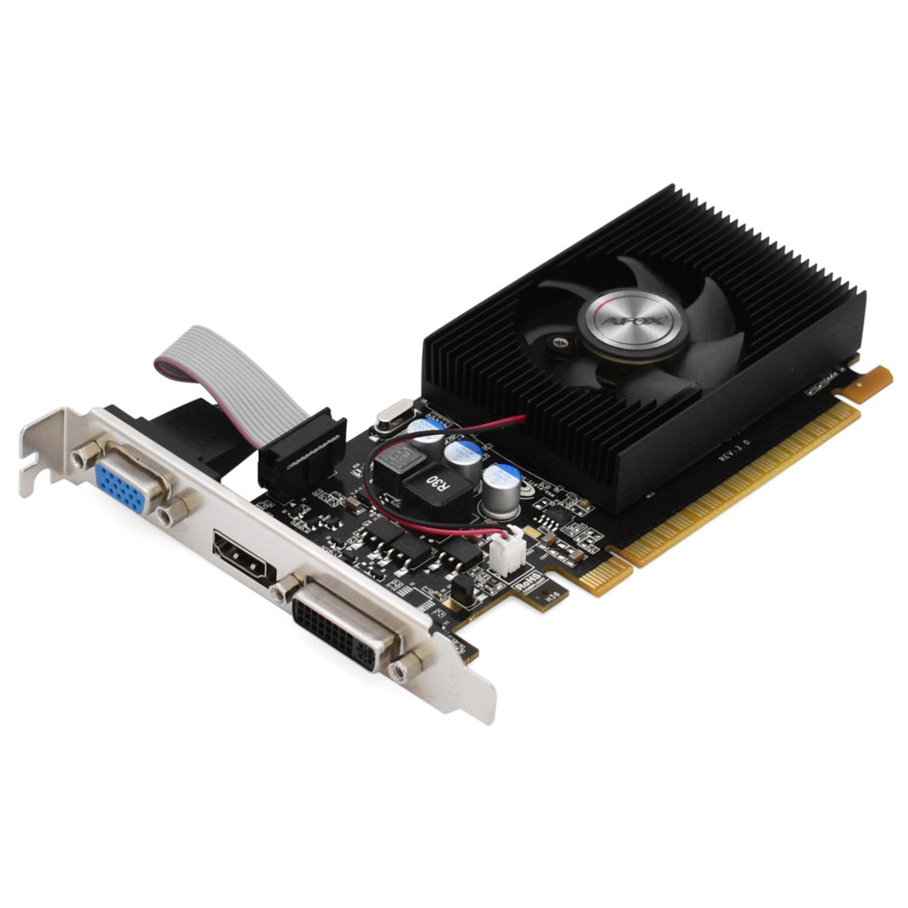 Видеокарта AFOX GeForce GT 730 4GB DDR3 AF730-4096D3L6 4 ГБ - миниатюра 4