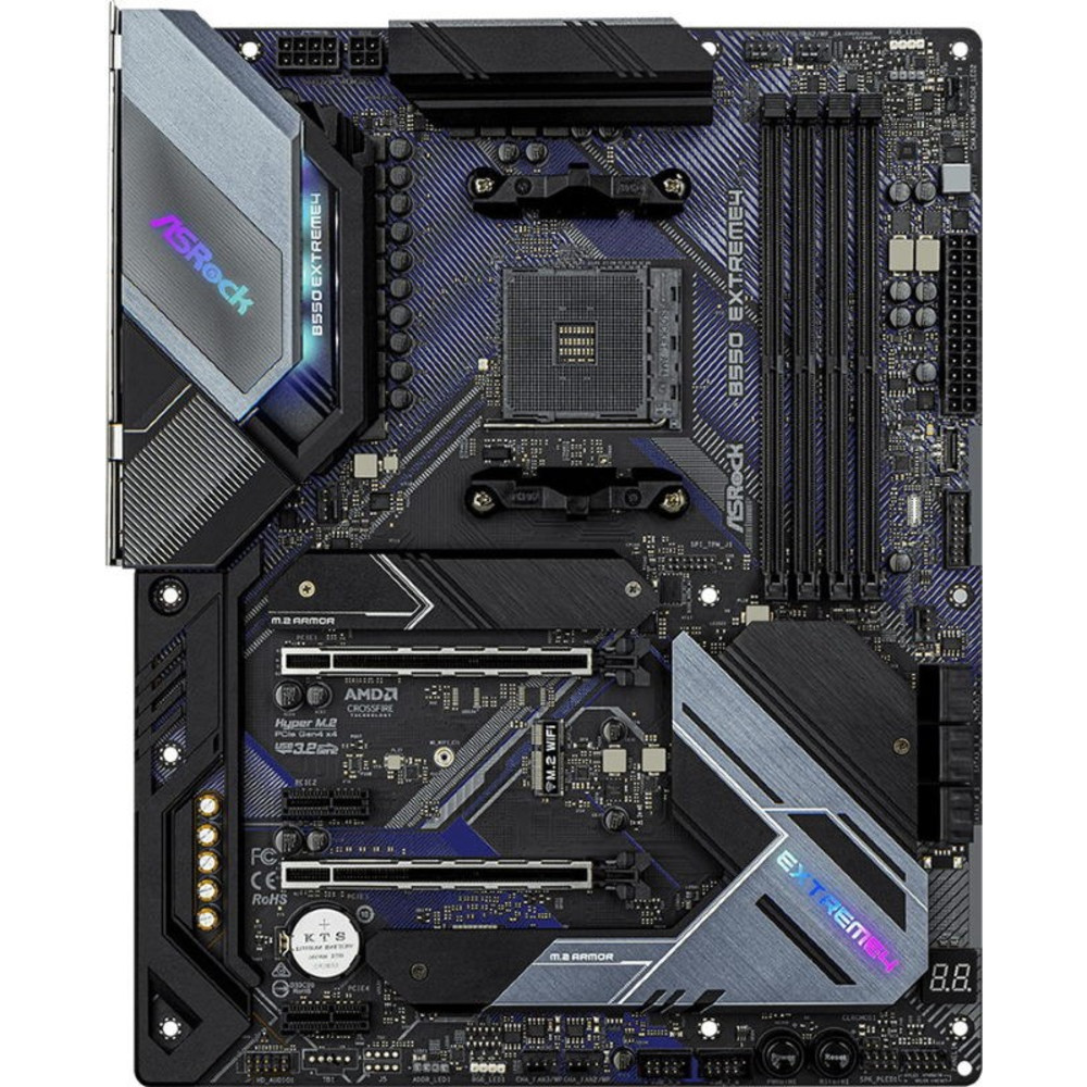 Материнская плата ASRock B550 Extreme4 B550 EXTREME4 ATX, AMD AM4 - миниатюра 10