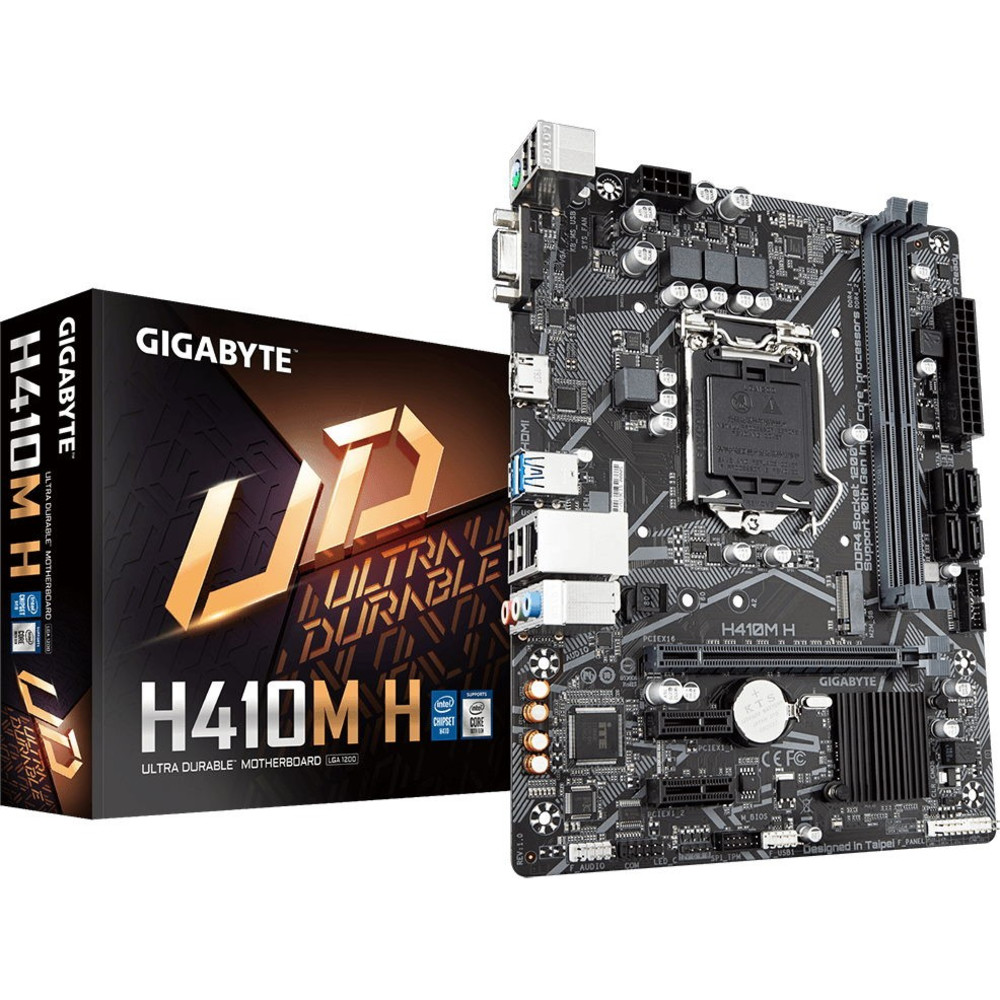 Материнская плата Gigabyte H410M H Micro-ATX, LGA 1200 - миниатюра 10