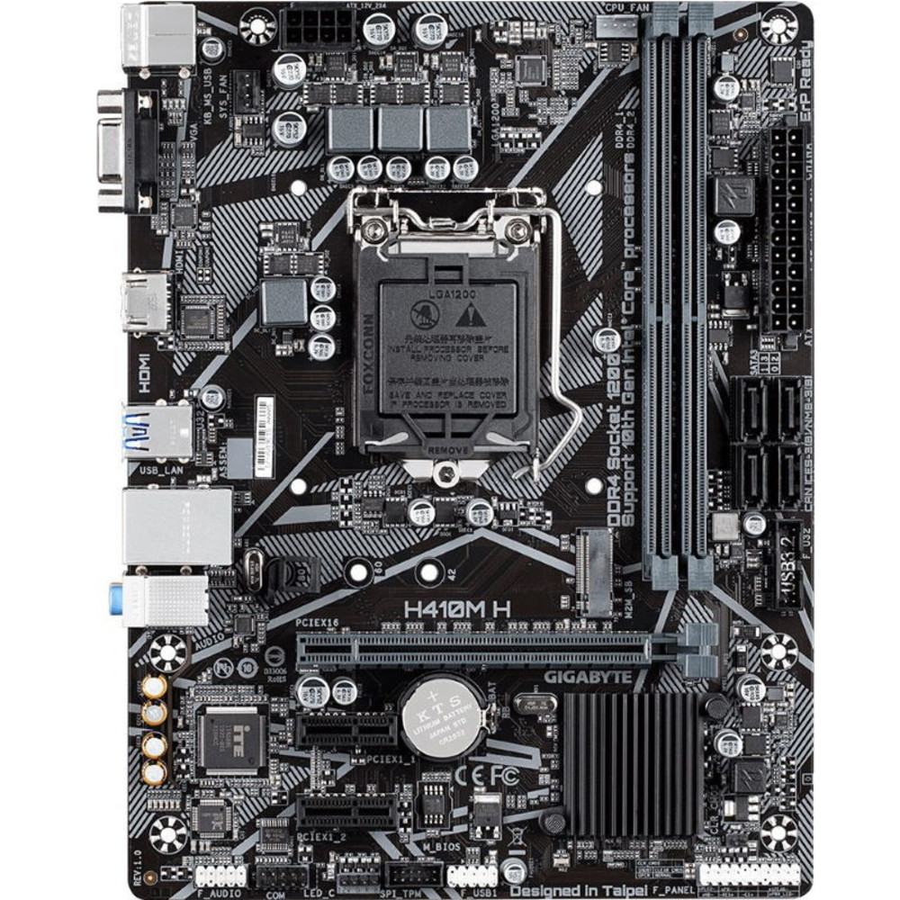 Материнская плата Gigabyte H410M H Micro-ATX, LGA 1200 - миниатюра 7