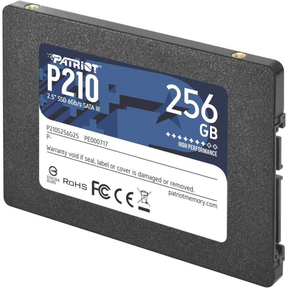 Жесткий диск Patriot P210 P210S256G25 SSD (твердотельные), 256 ГБ, 2.5 дюйма, SATA - миниатюра 6