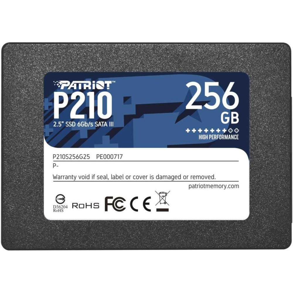 Жесткий диск Patriot P210 P210S256G25 SSD (твердотельные), 256 ГБ, 2.5 дюйма, SATA - миниатюра 5