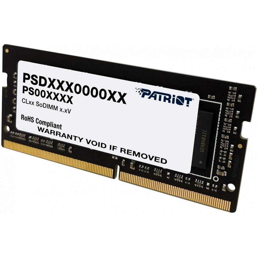 ОЗУ Patriot Signature PSD432G26662S SO-DIMM, DDR4, 32 Гб, 2666 МГц - миниатюра 7