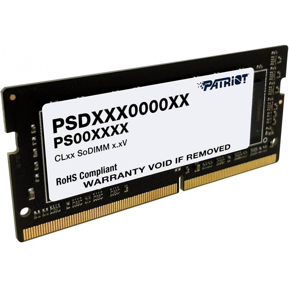 ОЗУ Patriot Signature PSD432G26662S SO-DIMM, DDR4, 32 Гб, 2666 МГц - миниатюра 5