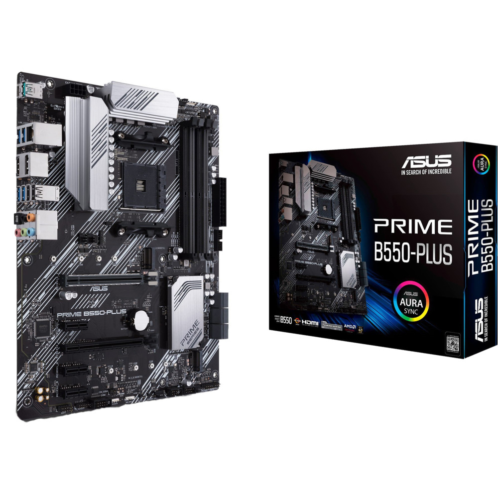 Материнская плата Asus PRIME B550-PLUS 90MB14U0-M0EAY0 ATX, AMD AM4 - миниатюра 10