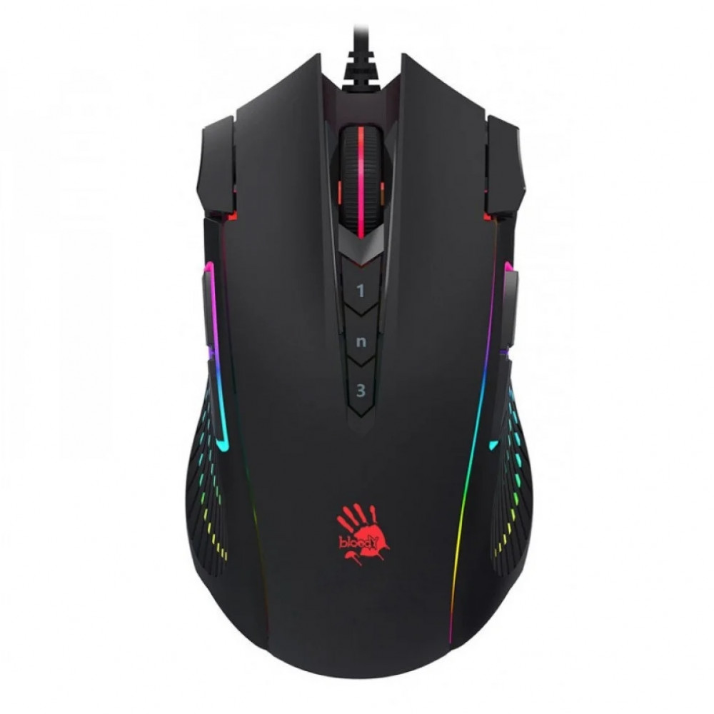 Мышь A4Tech J90S J90S BLACK ACTIVATED Игровые, Проводная - миниатюра 3