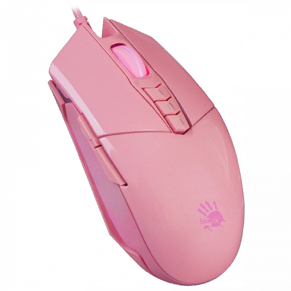 Мышь A4Tech P91S PINK ACTIVATED Игровые, Проводная - миниатюра 4