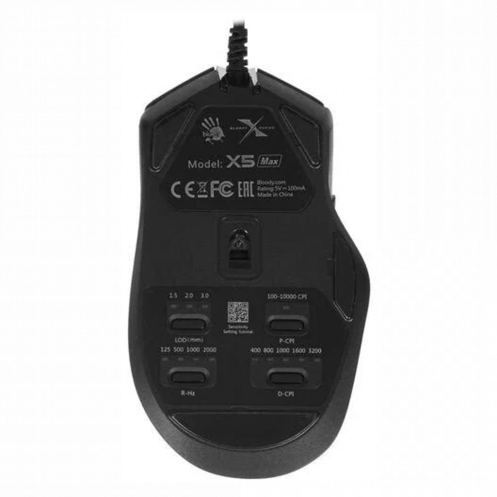 Мышь A4Tech X5 MAX Игровые, Проводная - миниатюра 6