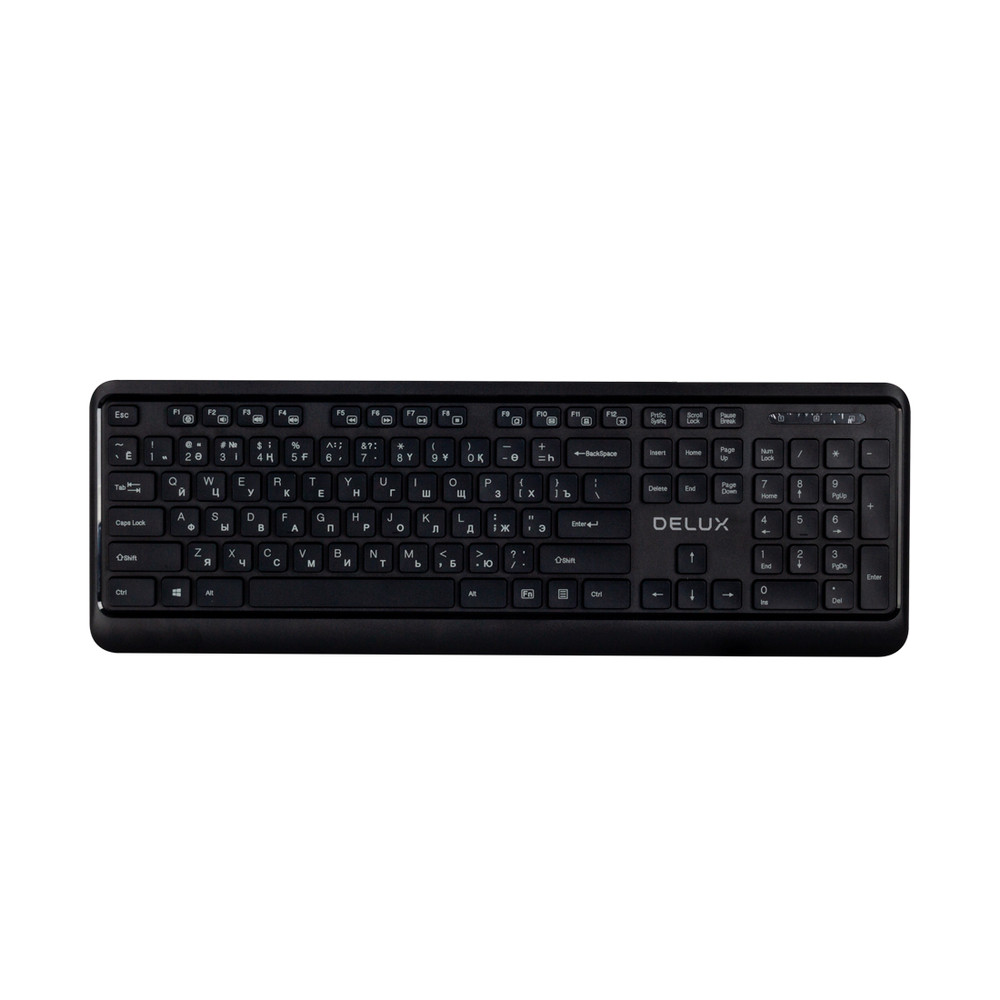 Клавиатура Deluxe DLK-1900OGB - миниатюра 4