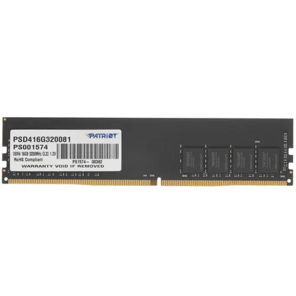 ОЗУ Patriot Signature Line PSD416G320081 DIMM, DDR4, 16 Гб, 3200 МГц - миниатюра 4